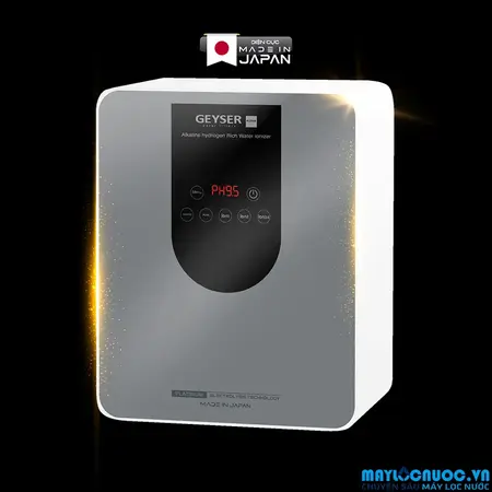  Máy lọc nước ion kiềm giàu hydro Geyser Ecotar 9 Pro -1 lõi lọc